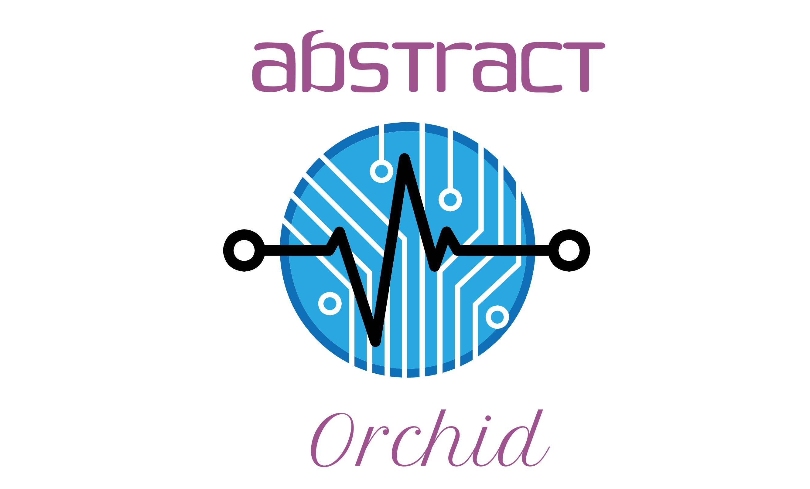 Abstract Orchid